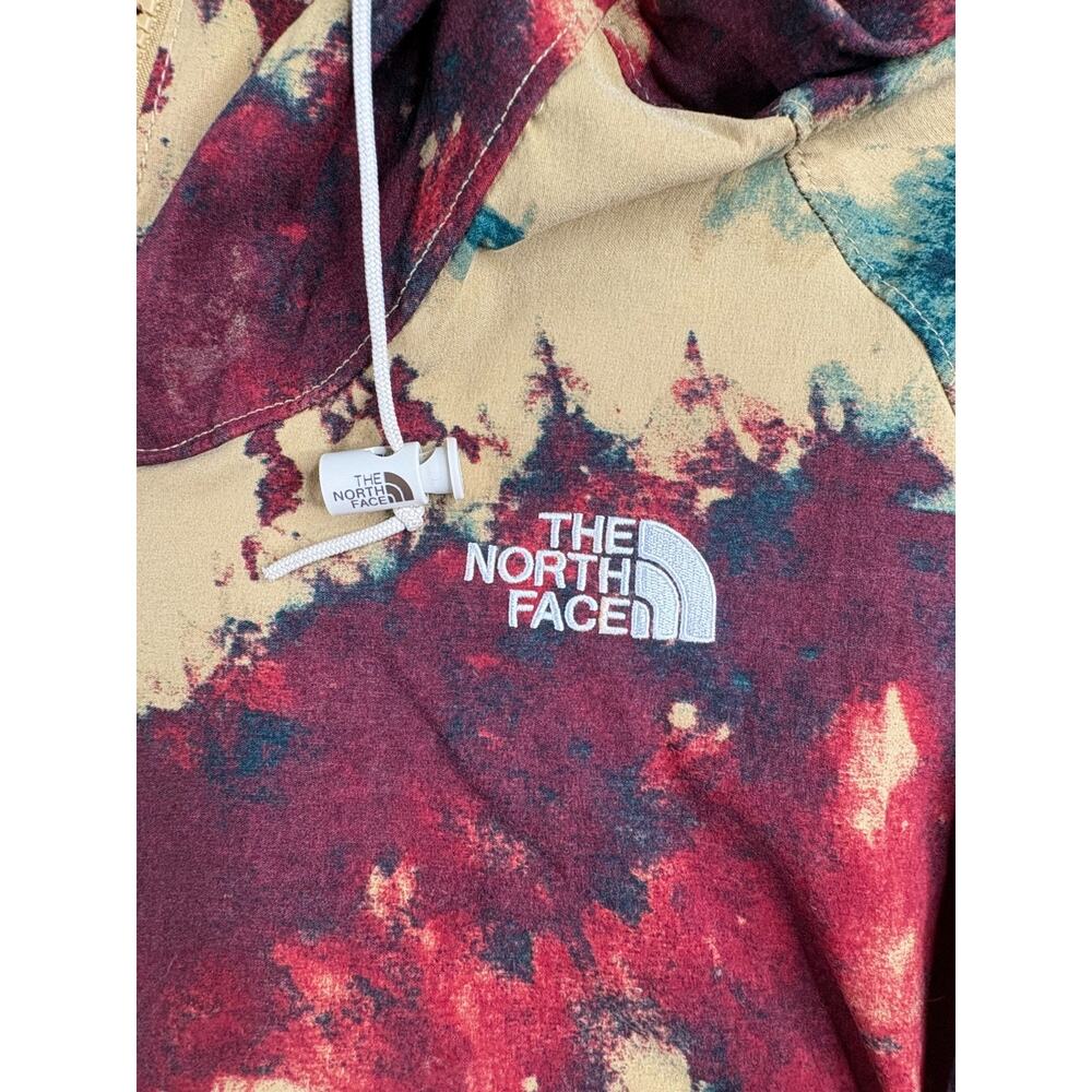 The North Face Printed Pullover Hoodie Men Large Multicolor Tie-Dye Long Sleeves - Picture 3 of 7